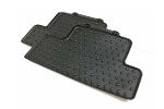 Mini Cooper Floor Mat Rubber Rear pair OEM Gen2 Hardtop