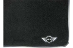 Floor Mat Set Front Carpet &quot;Wings&quot; Logo Black OEM | EARLY Gen2 MINI Cooper &amp; S (2007-2011)