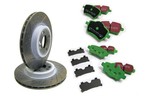 STAGE 2 BRAKE UPGRADE KIT EBC GREEN MINI COOPER S