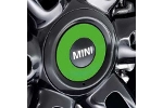 Mini Cooper Green Ray Hub Cap Trim Set of 4 for8 &0 Wheels