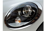 Mini Cooper Headlights Left Bi-Xenon Black OEM