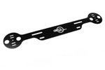 Dual Badge Bar Black Finish - Mini Cooper & S