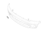 TOW HOOK COVER FRONT & REAR BUMPERS - MINI COOPER & S 2007-2010