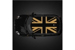 Mini Cooper Roof Graphics Decal Gold Jack OEM Gen3 4-Door