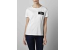 Mini Ladies T-Shirt Wings Logo Cutout White