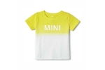 Mini Kids T-shirt Dip-dye Lemon/white Kids 4-5y / 110