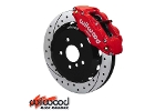 Mini Cooper Front Big Brake Wilwood Drilled Slotted Red Gen3