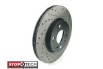 Mini Cooper Brake Rotor Drilled & Slotted Gen3 Cooper S 2014+