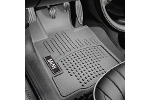 Floor Liner Set Front All-weather &quot;MINI&quot; Logo Black OEM | Gen3 MINI Cooper &amp; S (2014&plus;)