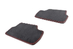 Floor Mat Set Rear Carpet JCW OEM | Gen3 MINI Cooper &amp; S Hatchback (2014&plus;)