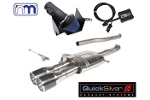 Mini Cooper Stage 2 Upgrade Kit Black Intake Quicksilver Gen3 thru 2019