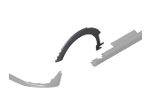 MINI Cooper Front Left Fender Flare for Park Assist Gen3 Clubman