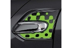 Side Marker Scuttle Vivid Green pair MINI Cooper & S Gen3 thru 2021