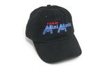 Team Mini Mania Black Hat Cap With Blue Lettering Mini Cooper