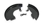 Classic Mini disc brake dust cover shield set right hand side for 8.4