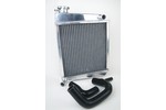 Classic Mini Super Aluminum Radiator With Upper & Lower Silicone Hoses