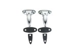 Classic Mini Chrome Boot Hinge Set & Gaskets