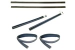 Classic Mini sliding window channel felt kit