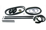 Classic Mini Saloon (Sedan) Window Rubber Kit Sliding Window MKI & MKII