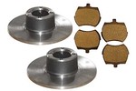 Brake Rotors Kit 8.4&quot; with Premium Pads | Classic Mini