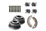 Classic Mini twin leading big brake upgrade kit