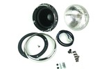 Classic Mini headlamp headlight assembly with plastic bucket