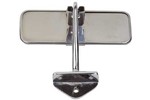 Classic Mini Interior Mirror Stainless Steel 6 Inches Long