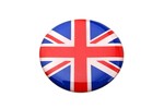 Classic Mini union jack emblem self adhesive