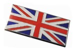 Classic Austin Mini enamel union jack stick on badge