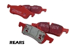 EBC Red Ceramic Brake Pads Low Dust Rears MINI Cooper Cooper S Gen1
