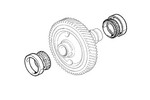 Differential Bearings W/race Pair 6-speed - Cooper S