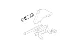 OEM Emergency Handbrake Handle Silver MINI Cooper Cooper S Gen1 Gen2