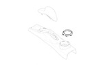 Rear Cup Holder Trim Factory Replacement -
