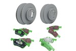 BRAKE MAINTENANCE PLUS EBC GREEN KIT - MINI Cooper Cooper S Gen1