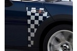 Fender Decal Set Vinyl Checkered &quot;Checkmate&quot; OEM | Gen1 MINI Cooper &amp; S (2002-2008)