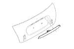 Rear Hatch Handle Chrome OEM | Gen1 MINI Cooper &amp; S