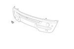 TOW HOOK COVER FRONT & REAR - MINI COOPER AND S