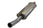 Austin Mini Rear Muffler Standard Bore Center Exit Mild Steel