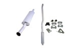 Austin Mini Exhaust Rc40 Large Bore Center Exit Plus Fitting Kit