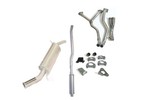 Austin Mini Exhaust Rc40 With Large Bore Outlet Plus Lcb And Fitting Kit
