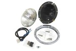 Classic Mini Headlamp Headlight Assembly With Halogen Bulb & Metal Bucket