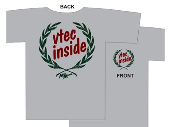 Vtec Inside T-shirt - Large