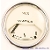 Classic Mini Water Temperature Gauge Electrical Magnolia Face Classic Mini Water Temperature Gauge Electrical Magnolia Face