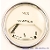 Classic Mini Water Temperature Gauge Electrical Magnolia Face