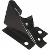 Classic Mini Bracket Wheel Arch To Floor Right Hand Side, Non-geunine Classic Mini Bracket Wheel Arch To Floor Right Hand Side, Non-geunine