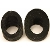 Wiper Wheelbox Plastic Bushing Pair Black | Classic Mini