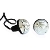 Classic Mini Front Turn Signal Assembly White Less Bulb Classic Mini Front Turn Signal Assembly White Less Bulb