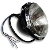 Classic Mini Lucas European Headlamp W/pilot Left Hand Drive Classic Mini Lucas European Headlamp W/pilot Left Hand Drive