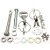Classic Mini Comp Quick Release Bonnet Pins Stainless Steel Classic Mini Comp Quick Release Bonnet Pins Stainless Steel
