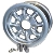 Mini Cooper Wheel 4.5x10 Silver With Lug Nuts + Hub Center Cap